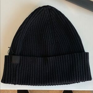 (NWT) Black Cuts Odyssey Knit Beanie